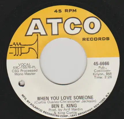 Ben E. King - Hey Little One