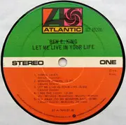 LP - Ben E. King - Let Me Live In Your Life