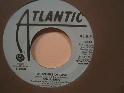 Ben E. King - Souvenirs Of Love
