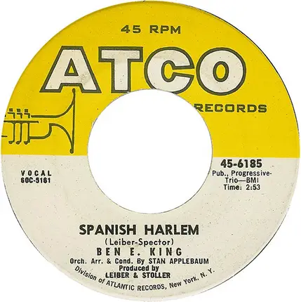 Ben E. King - Spanish Harlem
