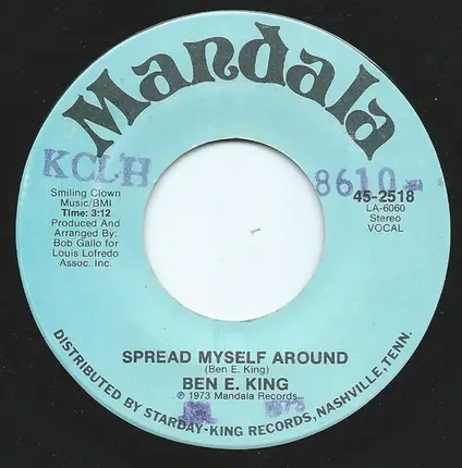 Ben E. King - Spread Myself Around