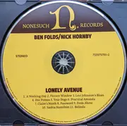 CD - Ben Folds / Nick Hornby - Lonely Avenue