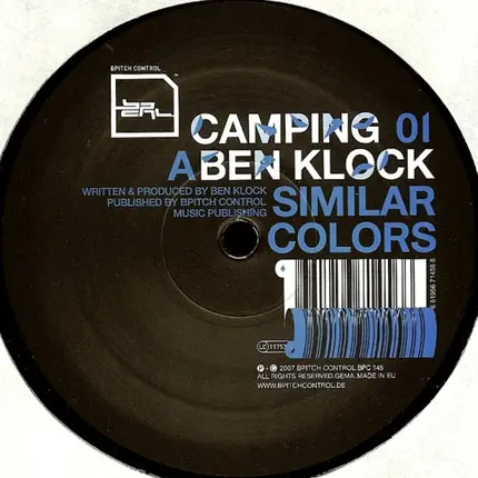 Ben Klock / Safety Scissors - Camping 01