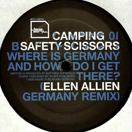 Ben Klock / Safety Scissors - Camping 01