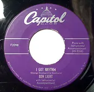 Ben Light - Benny's Bounce / I Got Rhythm