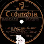 Ben Selvin & His Orchestra - My Sin / I Love To Bumpity Bump, On A Road With You