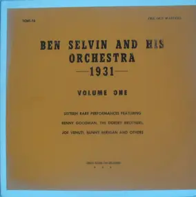 Ben Selvin - 1931 Volume One