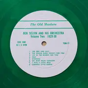 LP - Ben Selvin - 1929 - 1930 Volume Two - Sixteen More Rare Performances - Green