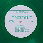 LP - Ben Selvin - 1929 - 1930 Volume Two - Sixteen More Rare Performances