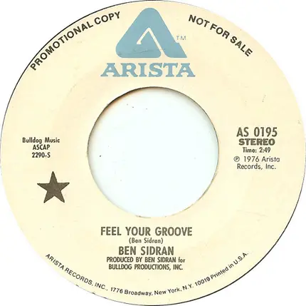 Ben Sidran - Feel Your Groove