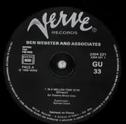 LP - Ben Webster - Ben Webster And Associates