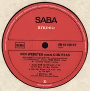 LP - Ben Webster Meets Don Byas - Ben Webster Meets Don Byas - Gatefold Sleeve