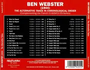 CD - Ben Webster - 1944 - The Alternative Takes in Chronological Order