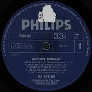 LP - Ben Webster - Webster's Dictionary