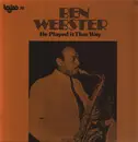 LP - Ben Webster - He Played it That Way