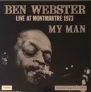 LP - Ben Webster - My Man - Live At Montmartre 1973