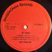 LP - Ben Webster - My Man - Live At Montmartre 1973