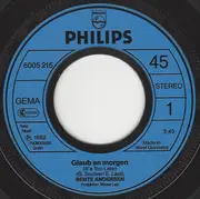 7inch Vinyl Single - Bente Andersen - Glaub An Morgen