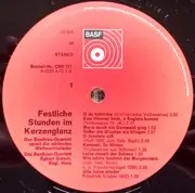 LP - Benthien Quartet - Festliche Stunden Im Kerzenglanz