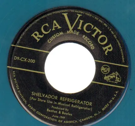 Benton & Bowles - Shelvador Refrigerator