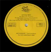 LP - Ben Webster And Tete Montoliu Trio - Gentle Ben