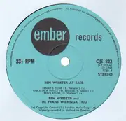 LP - Ben Webster And The Frans Wieringa Trio - Ben Webster At Ease