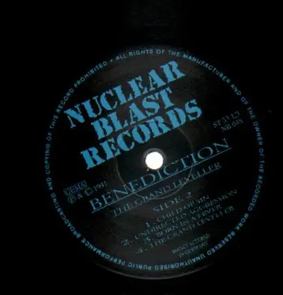 Benediction - The Grand Leveller