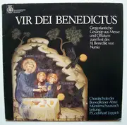 LP - Benediktinerabtei Münsterschwarzach , Leitung: Godehard Joppich - Vir Dei Benedictus - Gregorianische Gesänge Aus Messe Und Offizium Zum Fest Des Hl. Benedikt Von Nursia - gatefold