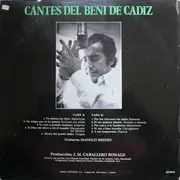 LP - Beni De Cádiz - Cantes Del Beni De Cádiz