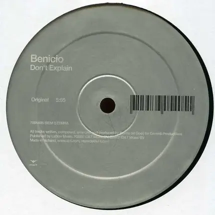 Benicio - Don't Explain