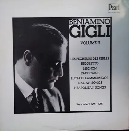 Beniamino Gigli - Beniamino Gigli - Volume II