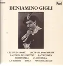 LP - Beniamino Gigli - L'Elisir d'Amore / Lucia Di Lamermoor / La Traviata a.o. - Insert