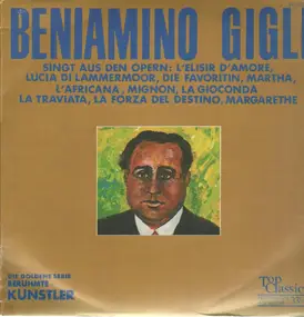 Beniamino Gigli - Singt aus Opern