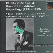 Beniamino Gigli - Rare & Unpublished Recordings (1934 - 1949)