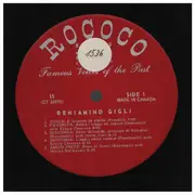 LP - Beniamino Gigli - Tosca, Faust, La Boheme etc.