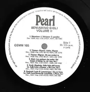 LP - Beniamino Gigli - Beniamino Gigli - Volume II