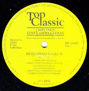 LP - Beniamino Gigli - Benjamino Gigli II  (Oper / Lied)