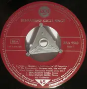 7inch Vinyl Single - Beniamino Gigli - Benjamino Gigli Singt Italienische Lieder Und Serenaden (2. Folge) - EP