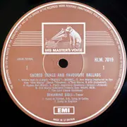 LP - Beniamino Gigli - Sacred Songs And Favourite Ballads