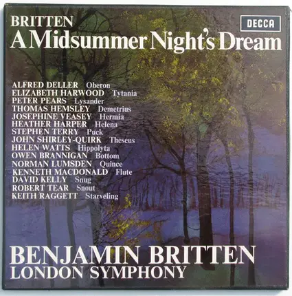 Benjamin Britten, The London Symphony Orchestra - A Midsummer Night's Dream
