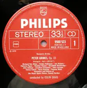 LP-Box - Benjamin Britten - Jon Vickers / Orchestra Of The Royal Opera House, Covent Garden And Chorus Of Th - Peter Grimes