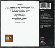 CD - Britten / Peter Pears - Serenade / Les Illuminations / Nocturne