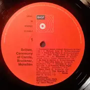LP - Britten / Bruckner - Ceremony of Carols / Motetten