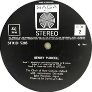 LP - Benjamin Britten , Henry Purcell , The New College Oxford Choir - Church Music