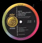 LP - Benjamin Britten / Ernst von Dohnányi , The Concert Arts Orchestra , Felix Slatkin - Young Person's Guide To The Orchestra / Variations On A Nursery Tune