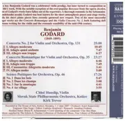 CD - Benjamin Godard - Violin Concertos