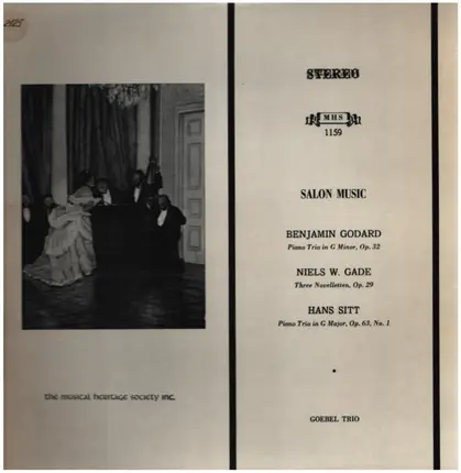 Benjamin Godard / Niels W. Gade / Hans Sitt - Salon Music