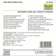 CD - Benjamin Luxon , Bill Crofut - Two Gentlemen Folk