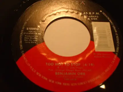 Benjamin Orr - Too Hot To Stop