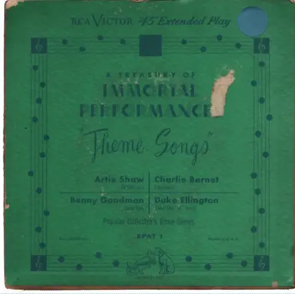 Bennie Goodman / Artie Shaw - When The Saints Go Marching In / Basin Street Blues // From Monday On / Frankie And Johnnie
